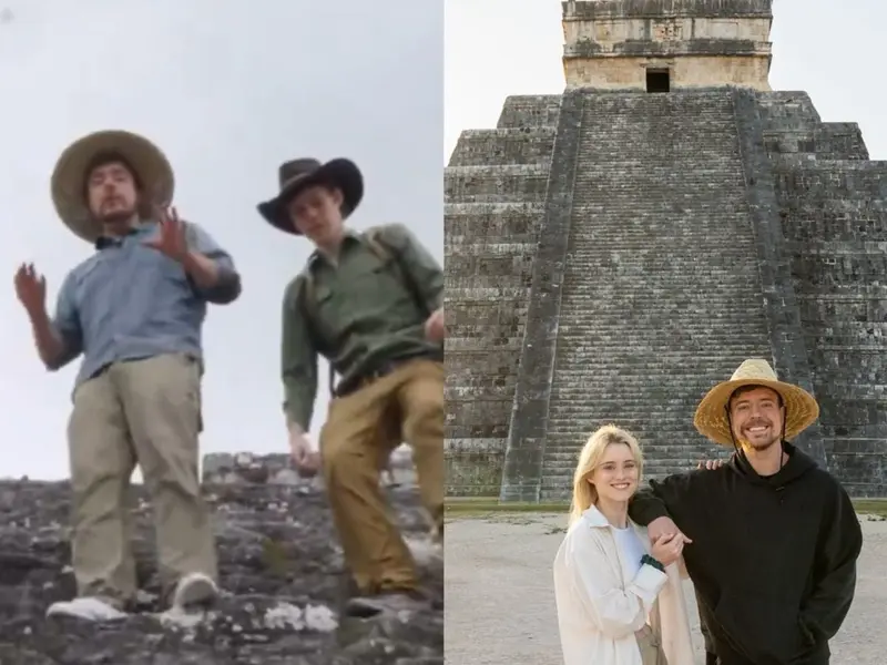 MrBeast publica video en Calakmul y genera polémica entre usuarios mexicanos