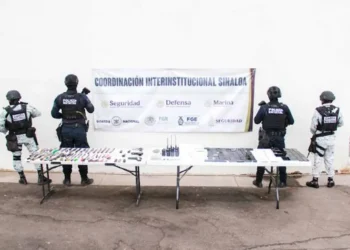 Aseguran más armas en penal de Culiacán