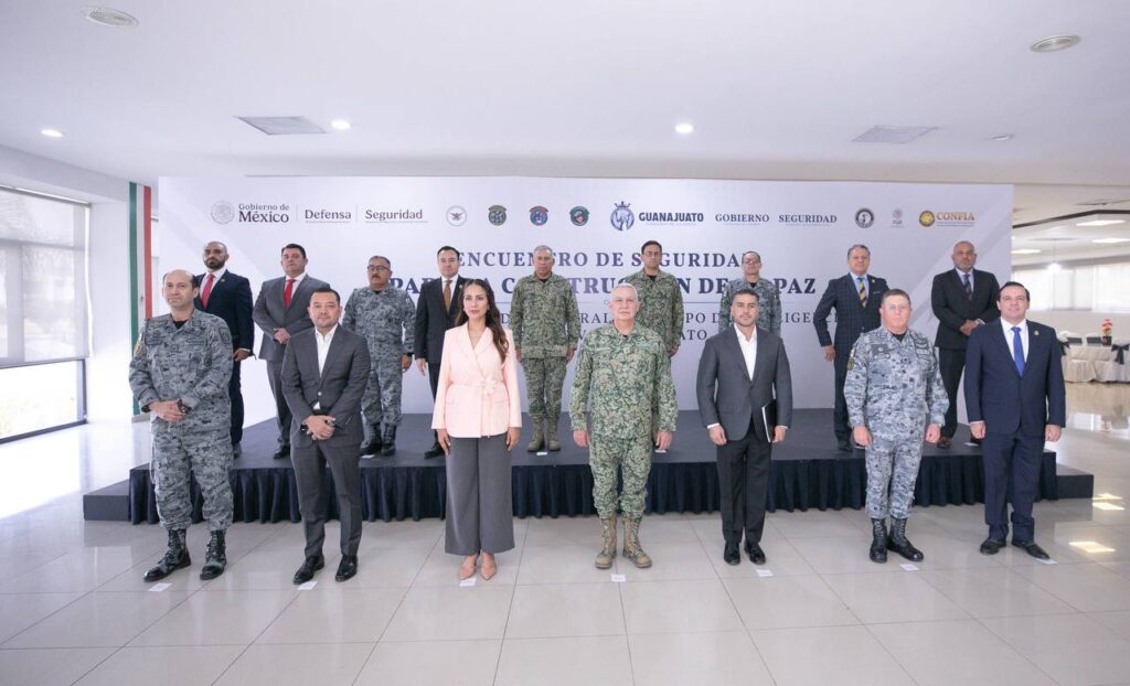 Mantiene Guanajuato disminución de homicidios dolosos; Libia Dennise se reúne con Gabinete de Seguridad Federal