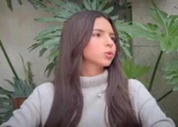 Ángela revela por qué acompaña a Nodal en giras