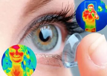 Lentes de contacto permiten ver con los ojos cerrados