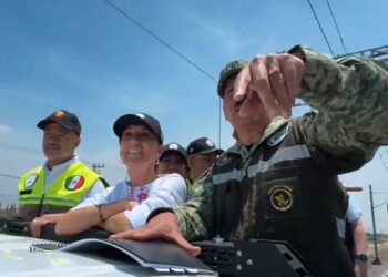 Sheinbaum supervisa avances del tren CDMX–AIFA–Pachuca