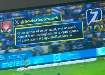 Aficionada de Cruz Azul apuesta colegiatura y pierde