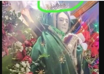 Roban corona de la Virgen en Puebla; comunidad pide justicia y vigilancia