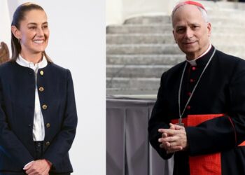 Sheinbaum felicita a León XIV, nuevo líder del Vaticano