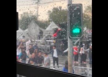 Colapsa escenario previo a concierto por el Día de las Madres en la GAM