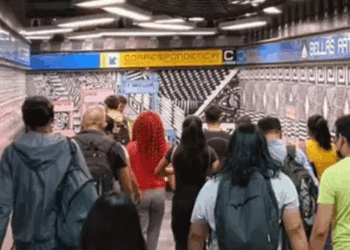 Protesta de la CNTE permite el ingreso sin pago en estaciones del Metro de la Ciudad de México