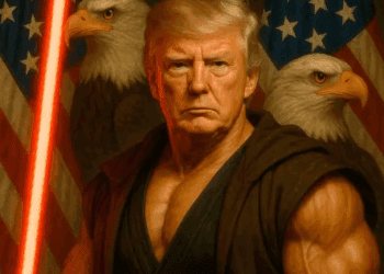 Trump convertido en Sith: la Casa Blanca celebra Star Wars con ironía política