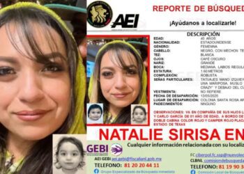 Buscan a mujer estadounidense y sus dos hijos desaparecidos en Apodaca