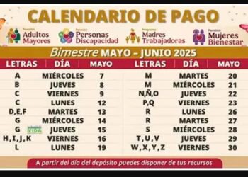 Pago de pensiones del Bienestar inicia el 7 de mayo tras días feriados