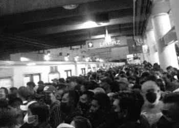 Lluvia interrumpe servicio en Línea A del Metro