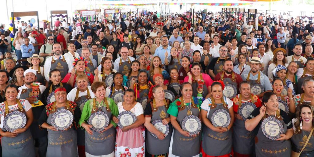 Inaugura Gobernadora el 13º Encuentro de Cocina Tradicional Gastronómica Guanajuato ¡Sí Sabe! 2025