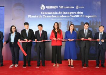 Inaugura Gobernadora planta de transformadores Wasion MX en Irapuato