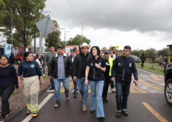 El Gobierno de la Gente atiende a familias afectadas por las lluvias en Ocampo