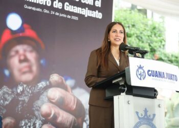La Gobernadora Libia Dennise refrenda compromiso con el sector minero de Guanajuato