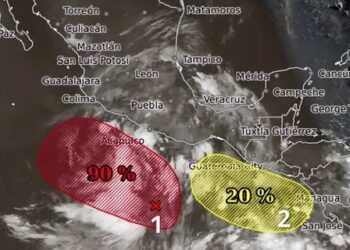 Posibles lluvias por ciclón tropical “Dalila”
