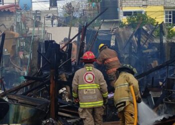 Explosión en taller de pirotecnia en Tultepec