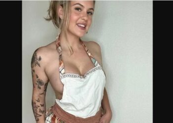 Modelo de OnlyFans provoca polémica al grabar video grupal el día de su boda; su esposo solicita el divorcio