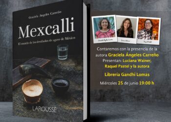 Invitación: Presentación del libro Mexcalli en Librería Gandhi Lomas