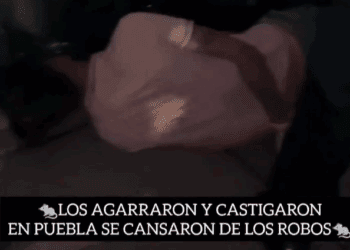 Pasajeros enfrentan y detienen a ladrones en transporte público de Puebla