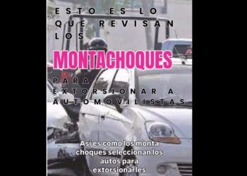 Así operan los montachoques en México: graban su modus operandi