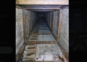 Descubren narcotúnel de 600 metros en Tijuana; conectaba con EU