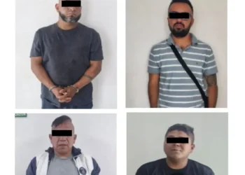 Detienen a cuatro por extorsión a trabajador