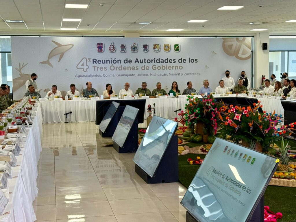 Gobernadora de Guanajuato participa en encuentro regional de seguridad con autoridades federales y estatales