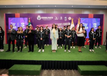 Abandera Gobernadora a Delegación Guanajuatense rumbo a los Panamericanos Junior Asunción 2025