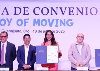 Firma Gobernadora convenio por el desarrollo de la niñez en Guanajuato