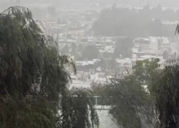 Fuerte lluvia en Tlaxcala provoca daños