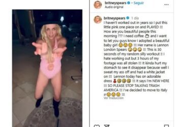 Britney Spears anuncia adopción de niña