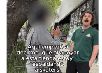 Luisito Comunica confronta a manifestante en la Roma