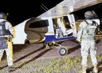 Avioneta con droga salió de El Salvador: García Harfuch