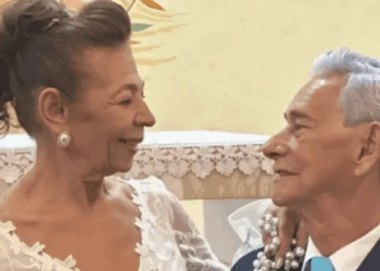 Amor sin edad: mujer de 70 años se casa por primera vez y emociona a todo Brasil