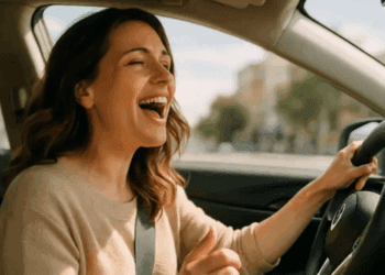 Subirle a la música y cantar en el auto beneficia tu mente