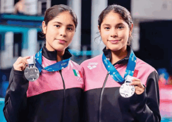 Gemelas mexicanas de 14 años se preparan para su primer Mundial de clavados