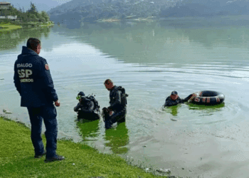 Localizan cuerpo de hombre ahogado en presa de Hidalgo