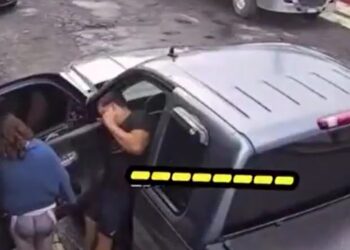 Mujer frustra robo de camioneta y un ladrón es detenido en Uruapan