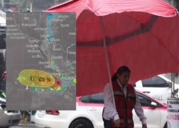 Alta probabilidad de ciclón frente a Guerrero activa alertas del SMN