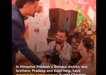 Poliandria causa polémica: dos hermanos se casan con una misma mujer en la India