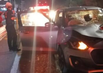 Persona en situación de calle muere atropellada en la Carretera Nacional de Nuevo León