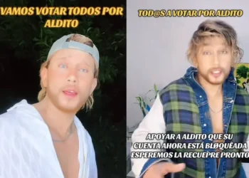Tiktoker se viraliza por imitar a Aldo de Nigris