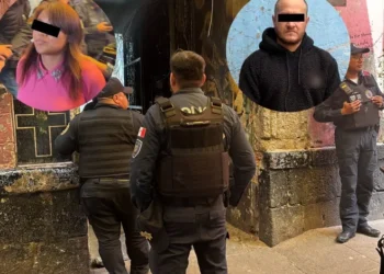 Detienen a pareja en Tepito con arma y dosis de marihuana