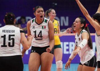 México se queda con la plata en voleibol femenil
