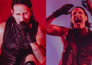 Marilyn Manson brilla en la Feria Nacional Potosina