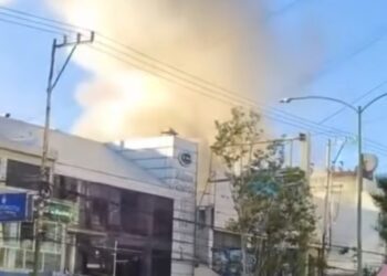 Incendio en La Casa de los Abuelos en Polanco