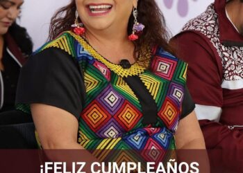 Clara Brugada celebra un año más de vida