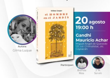 “El hombre en el jardín”, novela ganadora del Premio Rosario Castellanos 2023, se presenta en Gandhi