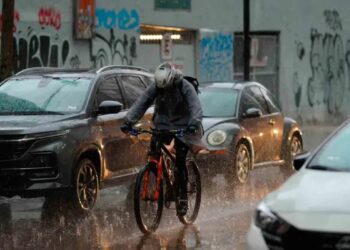 CDMX activa alertas por fuertes lluvias y granizo en varias alcaldías